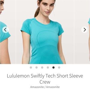 Blue swiftly tech lululemon